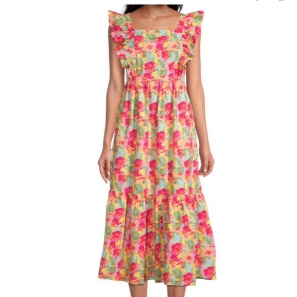 Peyton & Parker Dresses & Skirts - Nwt Peyton & Parker Mommy and Me Women's Short Sleeve Floral Print Dress Size XS